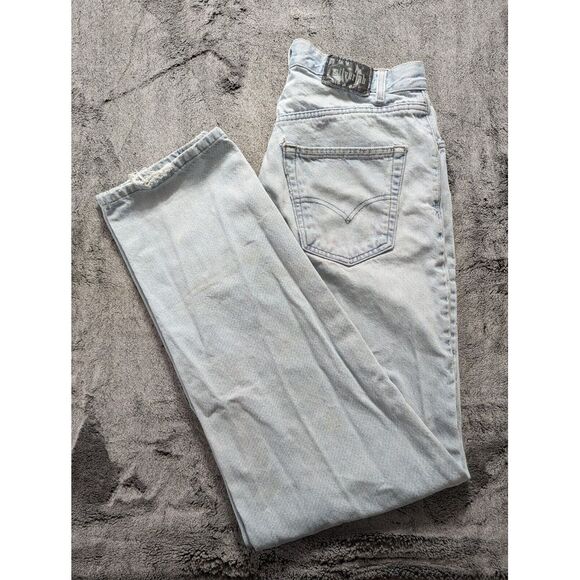 Vintage SilverTab Levi's Baggy Y2K Jeans Men's Size 32 Light Wash - Picture 1 of 14